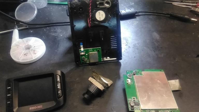 8. Собираем видеорегистратор в обратном порядке